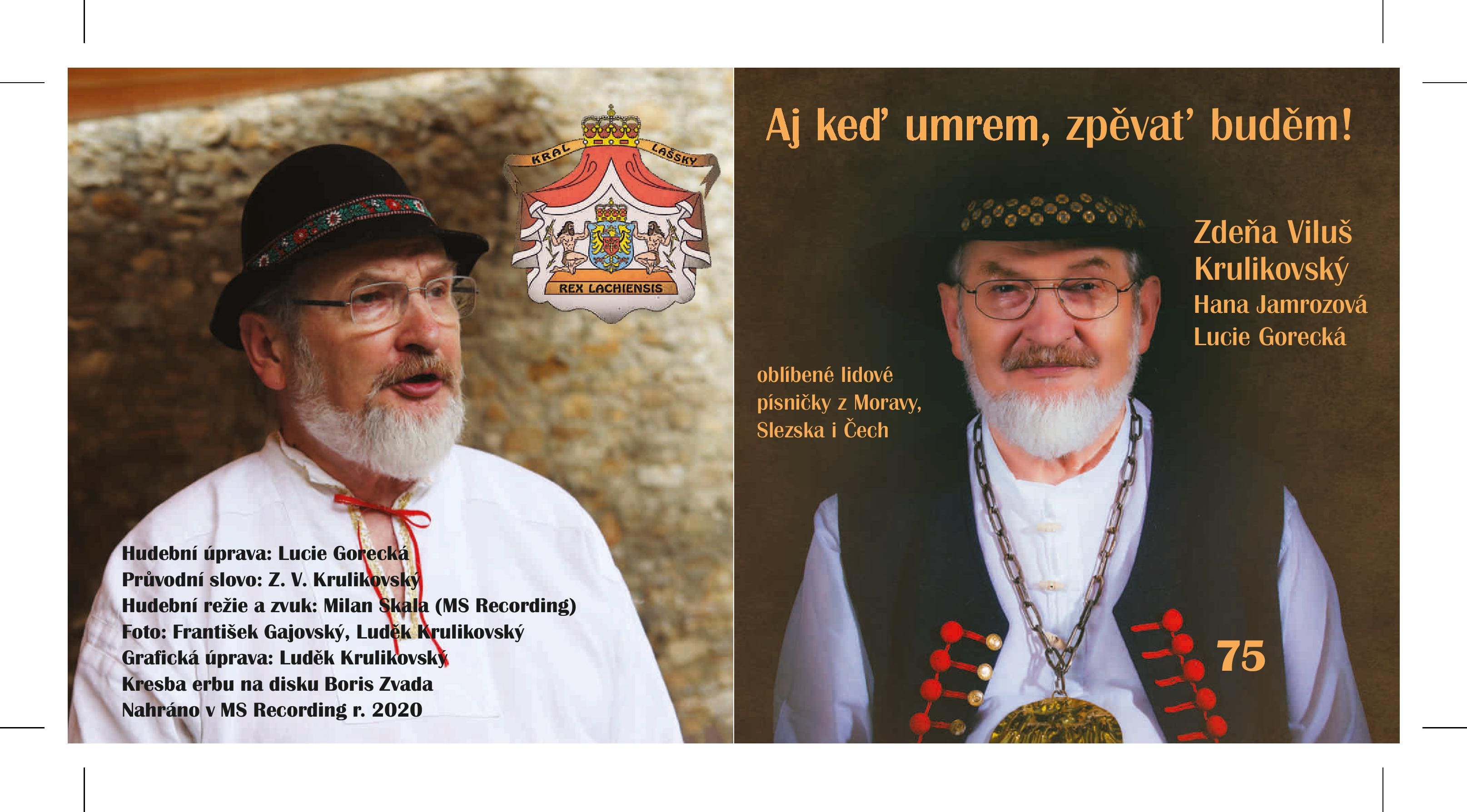 Obal CD Aj keď umrem, zpěvať buděm!